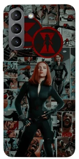 Чехол на Samsung Galaxy S21 Black Widow фото 1 из 1