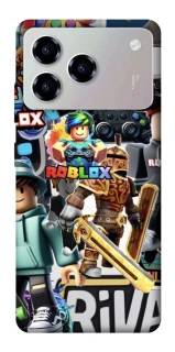 Чохол на ZTE Blade A76 Roblox collage ver.1 фото 1 з 1