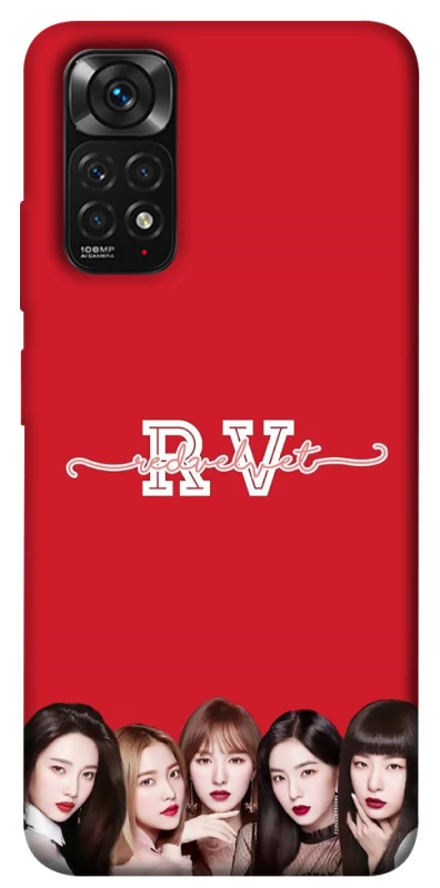 Чехол на Xiaomi Redmi Note 11 (Global) / Note 11S RED VELVET v3 фото 1 из 1