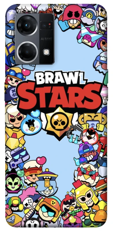 Чохол на Oppo Reno 7 4G Brawl Stars ver.2 фото 1 з 1