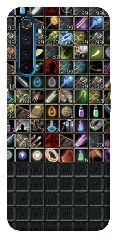 Чехол на Realme 6 Pro Inventory menu ver.2 фото 1 из 1