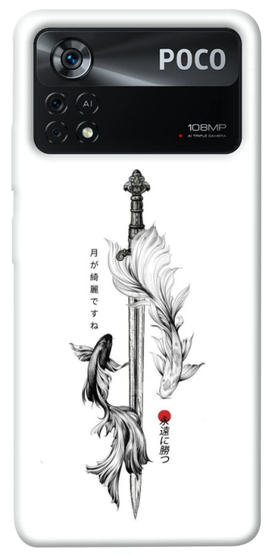Чехол на Xiaomi Poco X4 Pro 5G Tattoo ver.6 фото 1 из 1