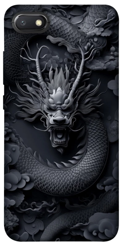 Чохол на Xiaomi Redmi 6A black dragon фото 1 з 1