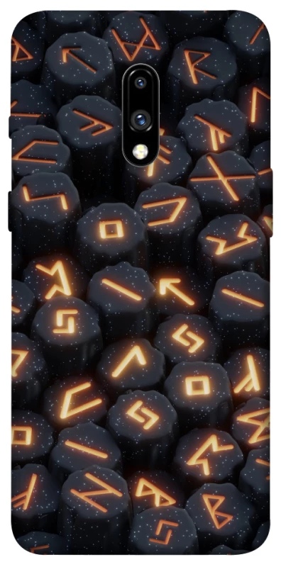 Чохол на OnePlus 7 Вогняні руни фото 1 з 1