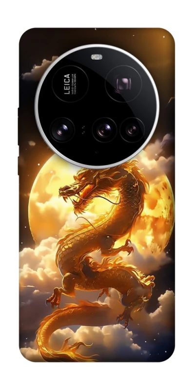 Чохол на Xiaomi 15 Ultra Golden Dragon фото 1 з 1