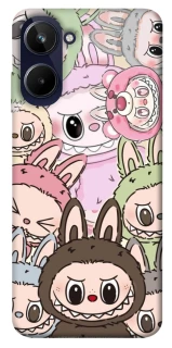 Чохол на Realme 10 4G All Labubu 3 фото 1 з 1