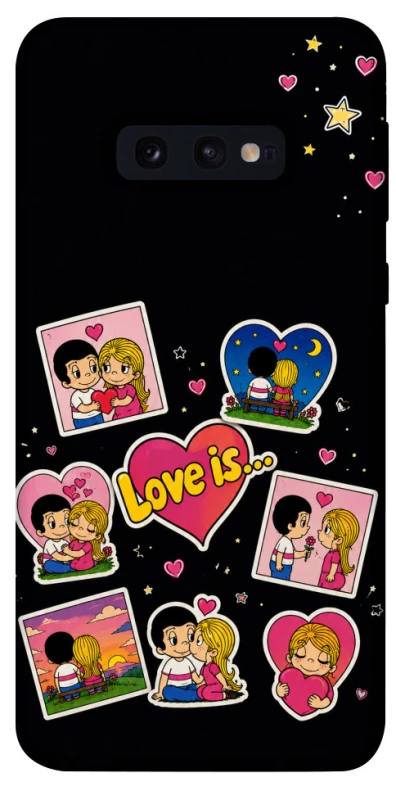 Чохол на Samsung Galaxy S10e Love is фото 1 з 1