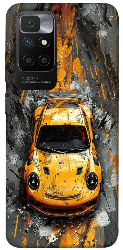 Чехол на Xiaomi Redmi 10 Drawn Porsche фото 1 из 1