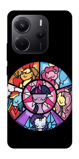 Чехол на Xiaomi Redmi Note 14 4G (Europe version) My Little Pony ver.4 фото 1 из 1