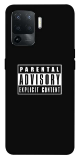 Чохол на Oppo Reno 5 Lite Parental Advisory Label фото 1 з 1