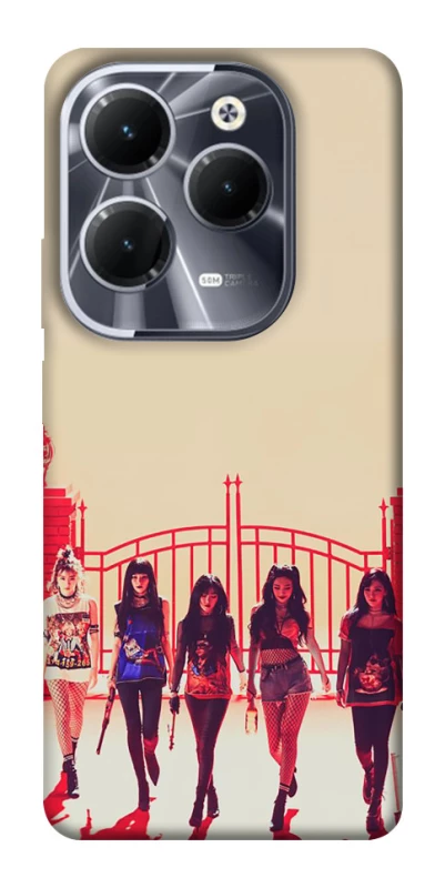 Чехол на Infinix Hot 40 Pro RED VELVET v4 фото 1 из 1