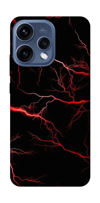 Чехол на Oppo Reno 15 Красная молния фото 2 из 2