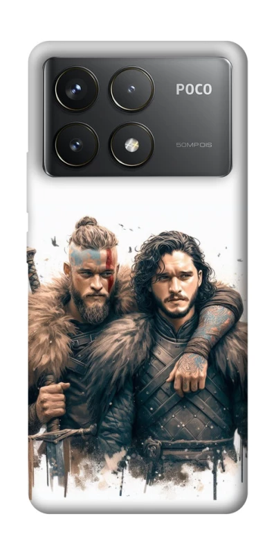 Чохол на Xiaomi Poco F6 Pro Ragnar and Snow фото 1 з 1