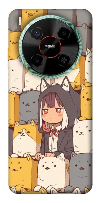 Чохол на ZTE Nubia V70 Max Like a cat фото 1 з 1