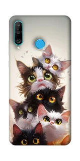 Чохол на Huawei P30 lite Сat eyes фото 1 з 1