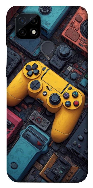 Чохол на Realme C21 gamepad v2 фото 1 з 1