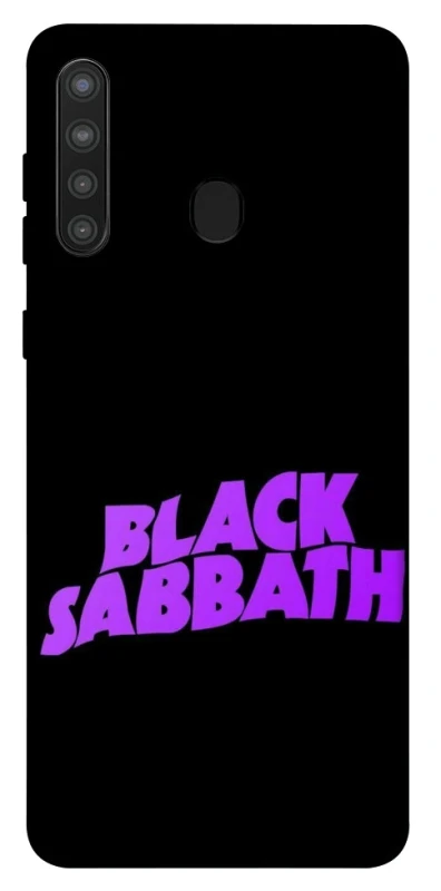 Чохол на Samsung Galaxy A21 Black Sabbath logo ver.1 фото 1 з 1