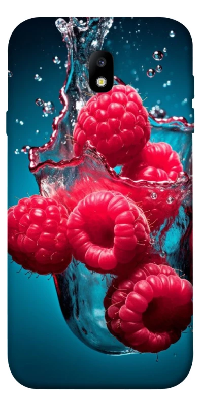Чохол на Samsung J730 Galaxy J7 (2017) Малинка у воді фото 1 з 1