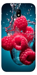 Чехол на Samsung J730 Galaxy J7 (2017) Малинка в воде фото 1 из 1