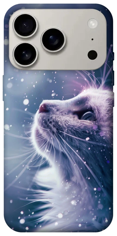 Чехол на Apple iPhone 17 Pro (6.3") Snow cat фото 1 из 1