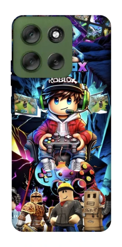 Чохол на Motorola Moto G56 5G Roblox collage ver.4 фото 1 з 1