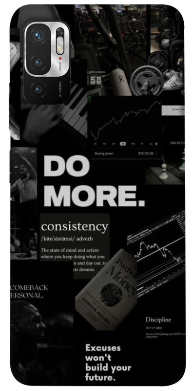 Чохол на Xiaomi Redmi Note 10 5G Do more фото 1 з 1