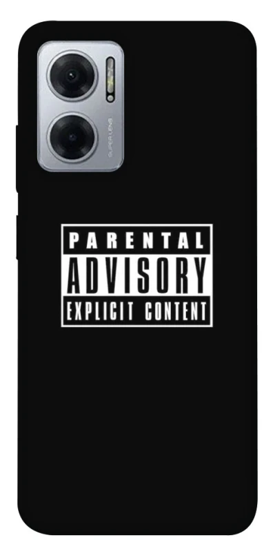 Чехол на Xiaomi Redmi Note 11E Parental Advisory Label фото 1 из 1