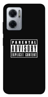 Чохол на Xiaomi Redmi Note 11E Parental Advisory Label фото 1 з 1