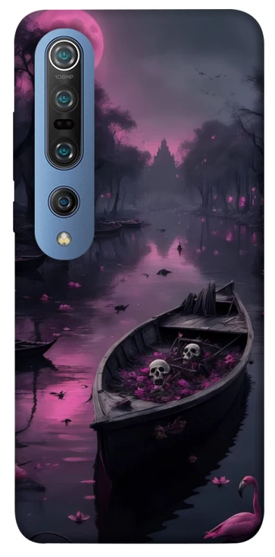 Чохол на Xiaomi Mi 10 / Mi 10 Pro Boat and flamingo фото 1 з 1
