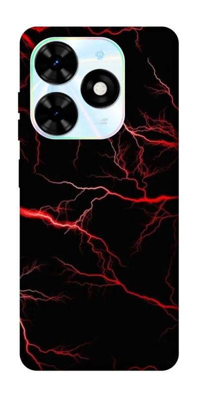 Чохол на TECNO Spark Go 2024 Червона молнія фото 1 з 1