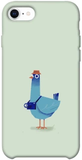 Чехол на Apple iPhone SE (2020) Голуб-детектив фото 1 из 1