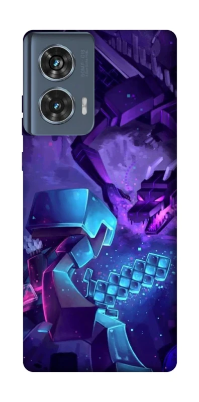 Чохол на Motorola Edge 50 Minecraft dragon фото 1 з 1