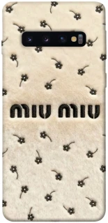 Чехол на Samsung Galaxy S10 Miu Miu фото 1 из 1