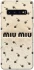 Чехол на Samsung Galaxy S10 Miu Miu фото 1 из 1