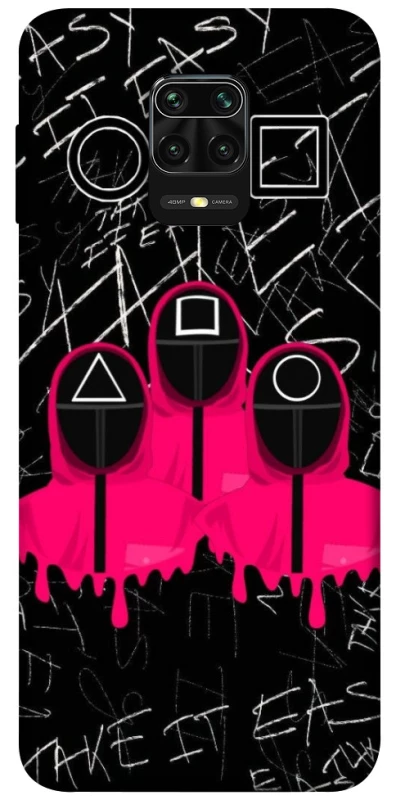 Чохол на Xiaomi Redmi Note 9s / Note 9 Pro / Note 9 Pro Max squid game v4 фото 1 з 1