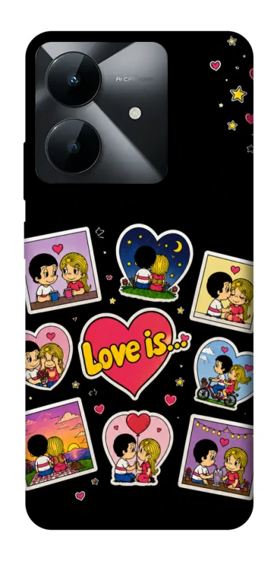Чохол на Realme Note 60x Love is ver.2 фото 1 з 1