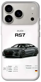 Чохол на Apple iPhone 18 Pro Audi RS7 фото 1 з 2