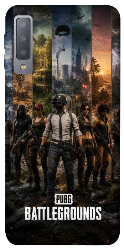 Чехол на Samsung A750 Galaxy A7 (2018) PUBG фото 1 из 1