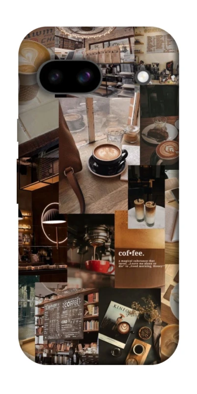 Чехол на Google Pixel 8a Coffee collage ver.2 фото 1 из 1