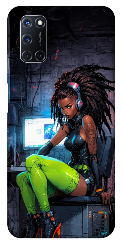 Чохол на Oppo A52 / A72 / A92 Cyber girl фото 1 з 1