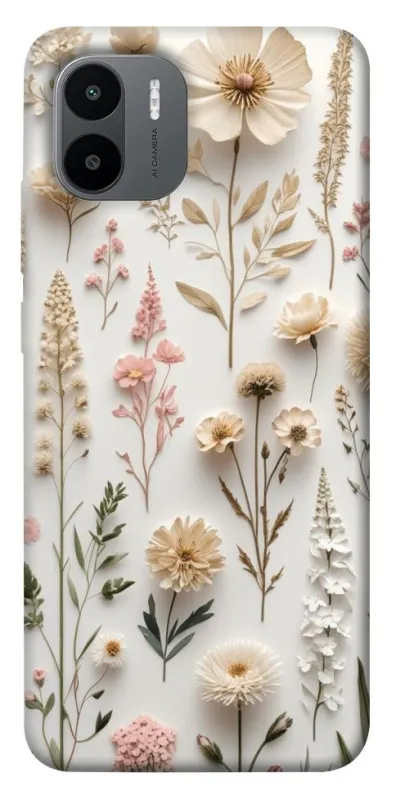 Чохол на Xiaomi Redmi A1+ / Poco C50 / A2+ Floral design ver.1 фото 1 з 1