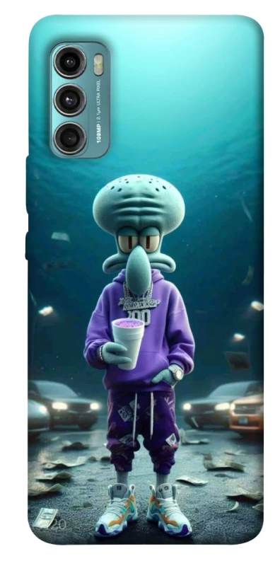 Чохол на Motorola Moto G60 Сквідвард фото 1 з 1