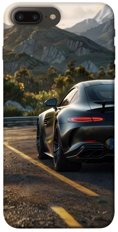 Чохол на Apple iPhone 7 plus / 8 plus Car in the mountains фото 1 з 1