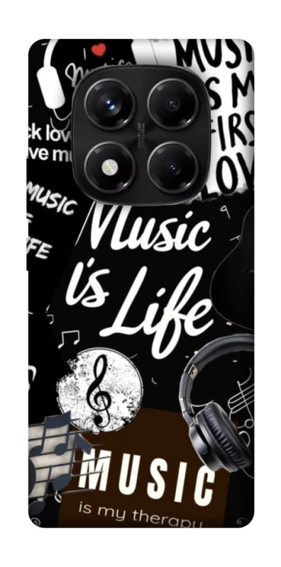 Чохол на Xiaomi Redmi Note 14 Pro 5G Music is Life фото 1 з 1