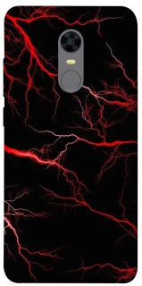 Чехол на Xiaomi Redmi 5 Plus / Redmi Note 5 (Single Camera) Красная молния фото 1 из 1