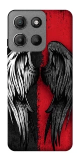 Чехол на Motorola Moto G15 Power Angel and Devil фото 1 из 1