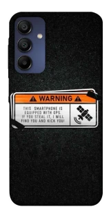 Чохол на Samsung Galaxy A15 4G/5G Warning фото 1 з 1