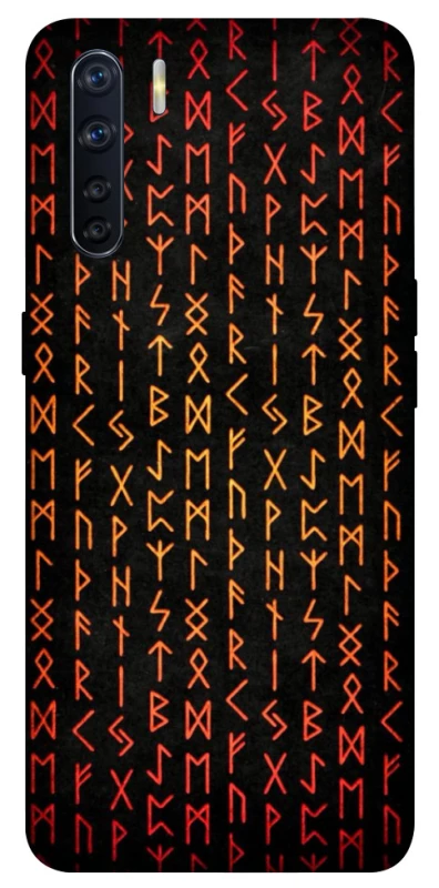 Чехол на Oppo A91 Руны фото 1 из 1