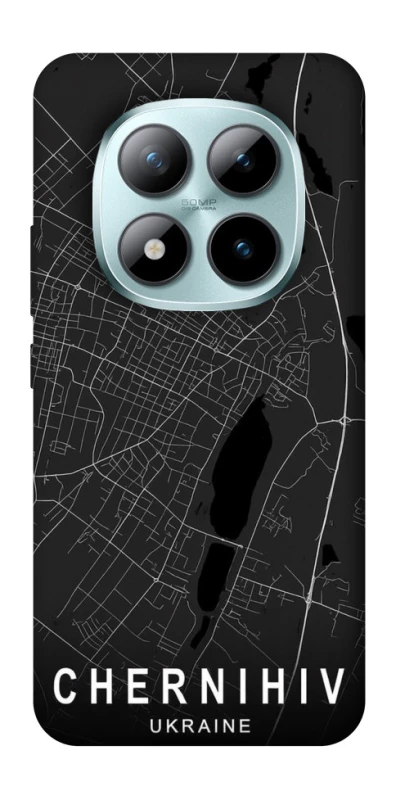 Чехол на Xiaomi Redmi Note 15 Pro+ 5G Chernihiv map фото 1 из 1