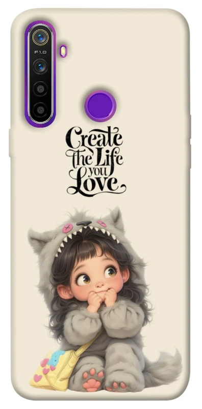 Чохол на Realme 5 Create the life you love фото 1 з 1